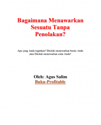 Bagaimana Menawarkan Sesuatu Tanpa Penolakan DIGITAL