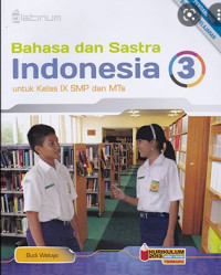BAHASA DAN SASTRA INDONESIA 3 PLATINUM