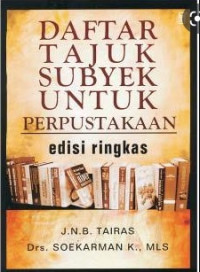 DAFTAR TAJUK SUBYEK UNTUK PERPUSTAKAAN