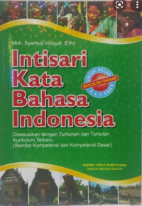 INTI SARI KATA BAHASA INDONESIA